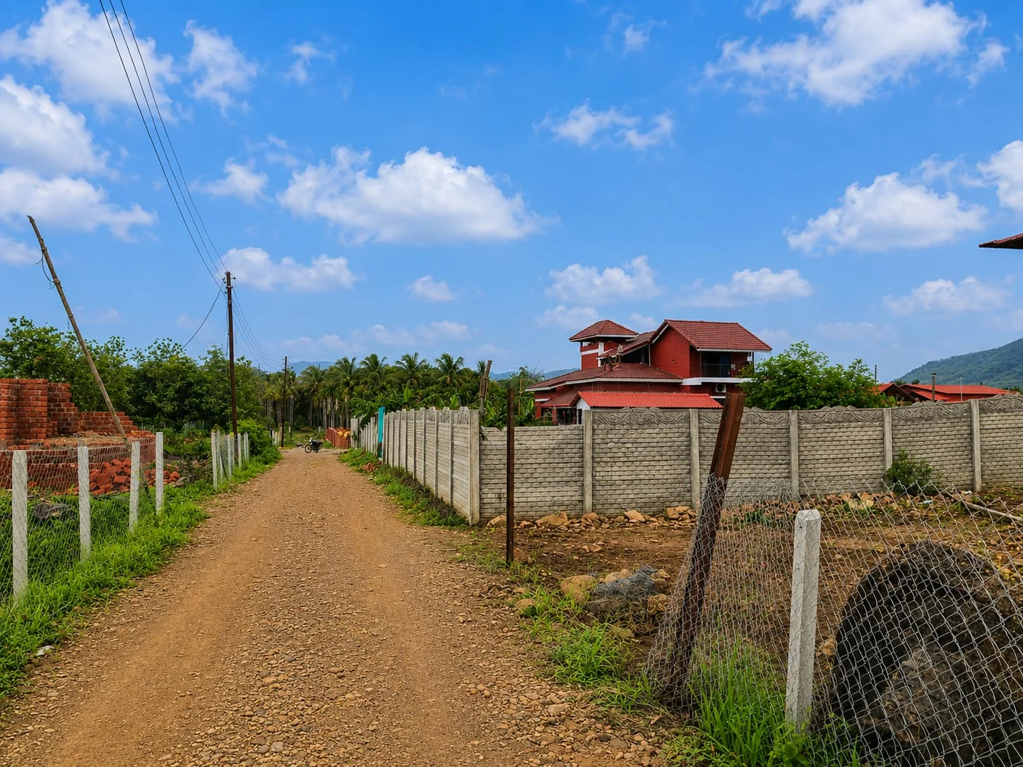 Premium Farm Plots Panoramic Countryside